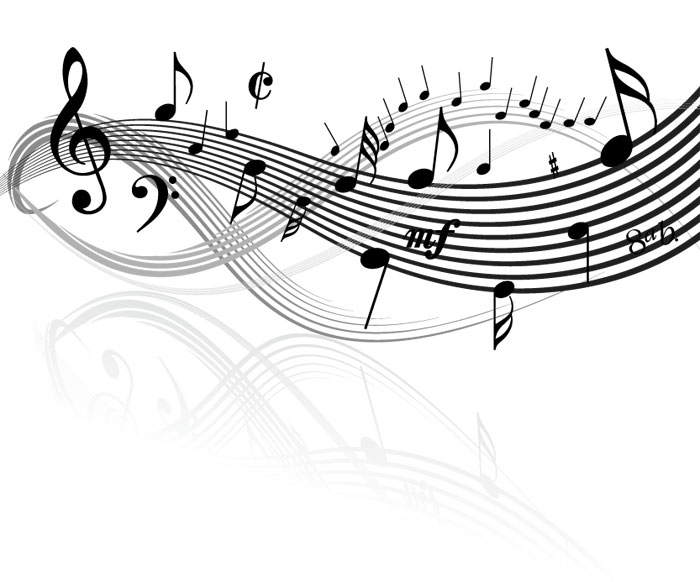 free clipart music score - photo #19