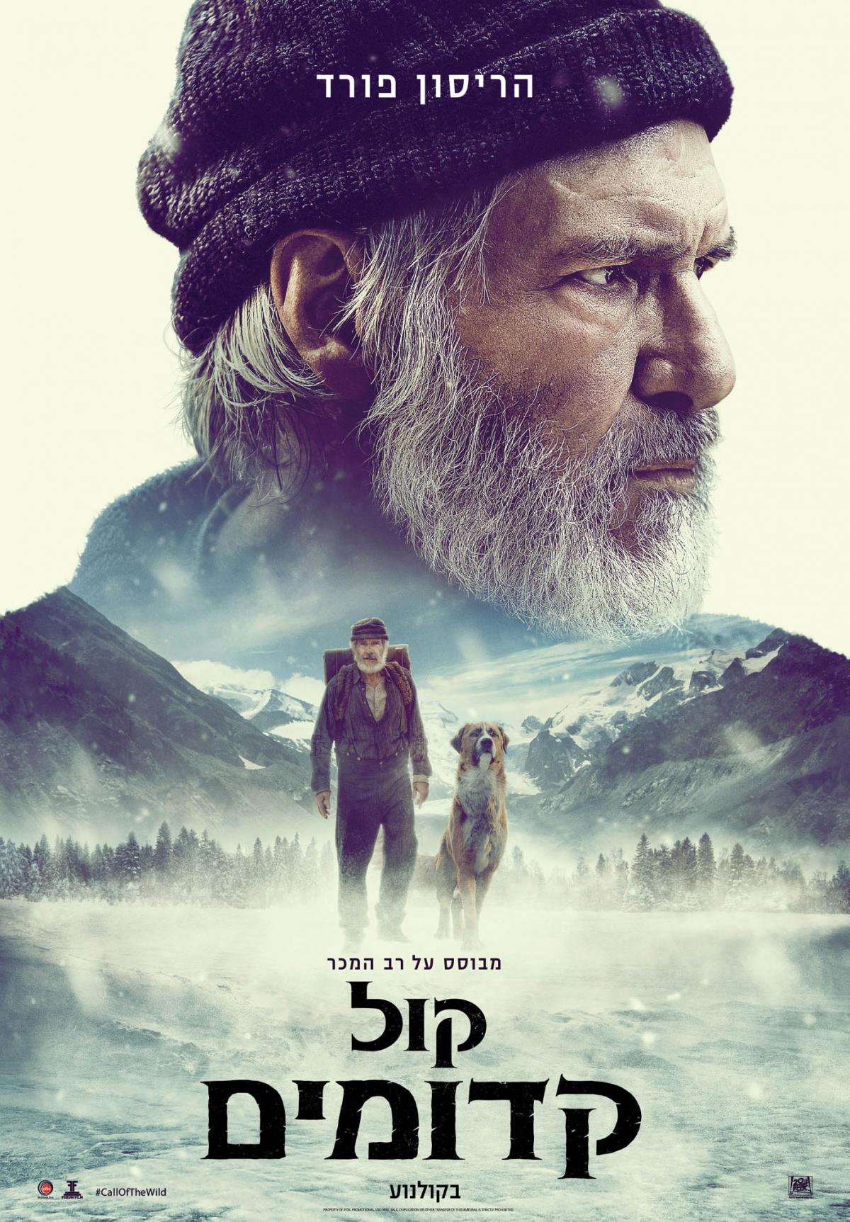 קול קדומים - The Call of the Wild - תרגום מובנה - איכות 720P - 