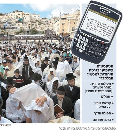 תפילון - סידור חינמי לפלאפוןבלעדי - 