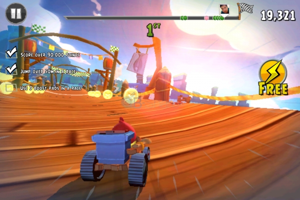 Angry Birds Go משחק המירוצים שוחרר לחנות האפסטור של ניו-זילנד (1.0.0) - 