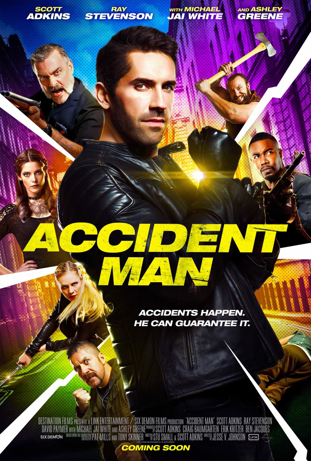 איש התאונות - Accident Man - תרגום מובנה - איכות BRRip - 