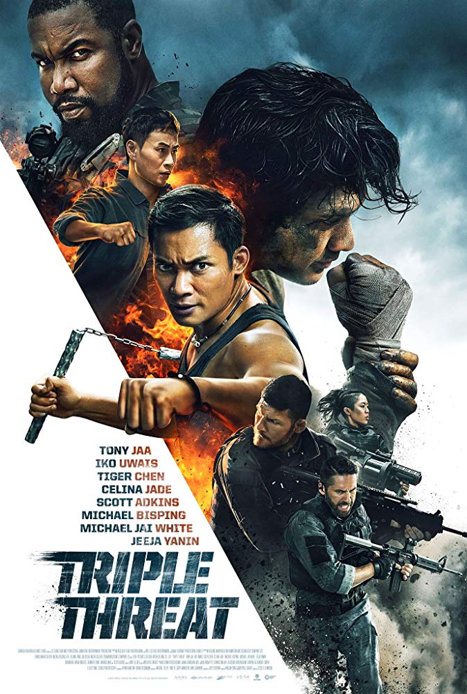 איום משולש - Triple Threat  - תרגום מובנה - איכות BluRay - 1080P - 