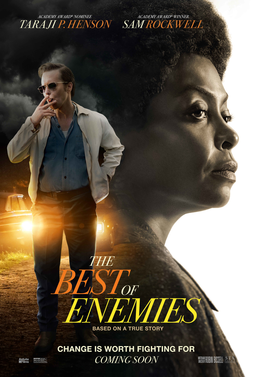 מיטב האויבים - The Best of Enemies  - תרגום מובנה - איכות 720p - 