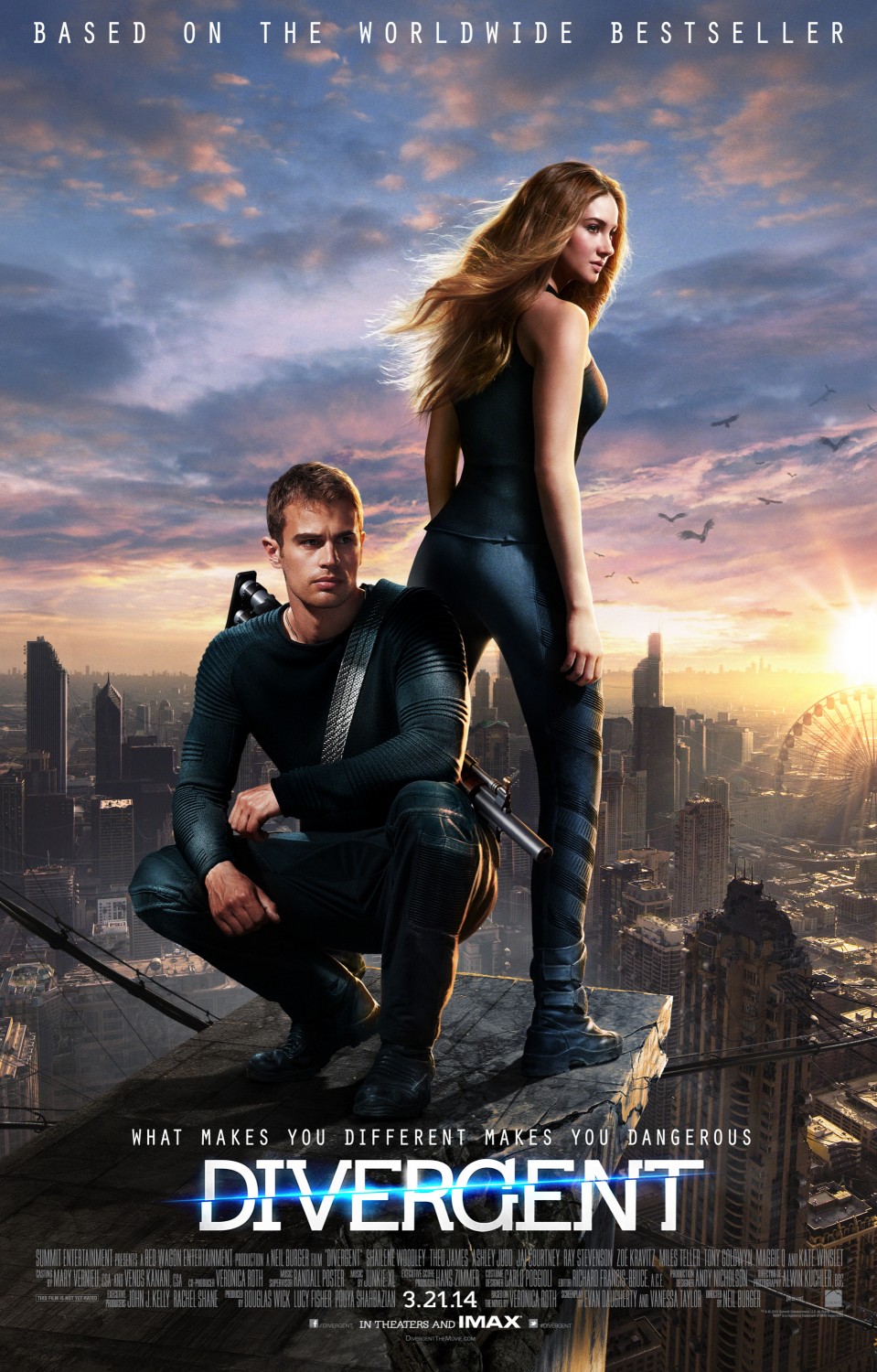מפוצלים  לצפייה ישירה - Divergent 2014  - 
