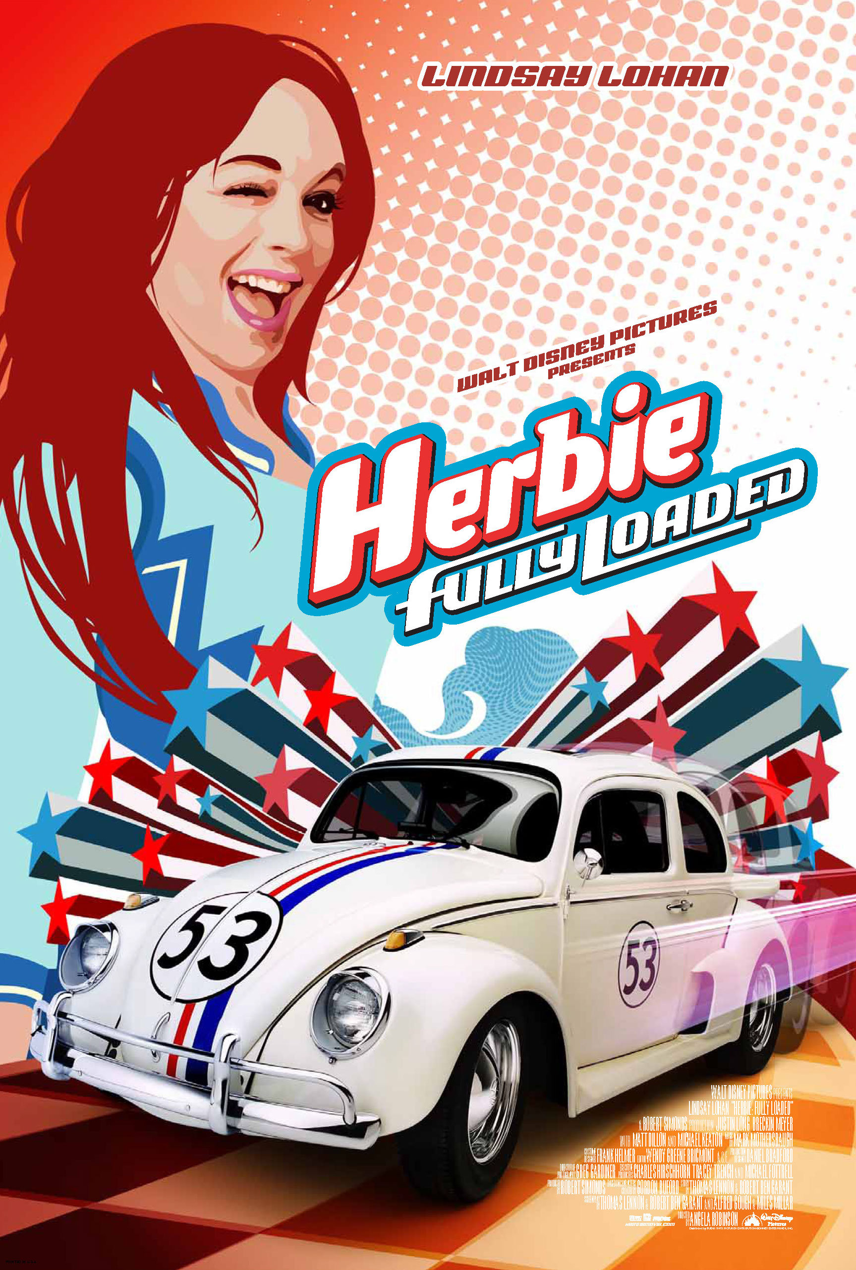 החיפושית בהילוך גבוה - Herbie Fully Loaded - תרגום מובנה - איכות 720p