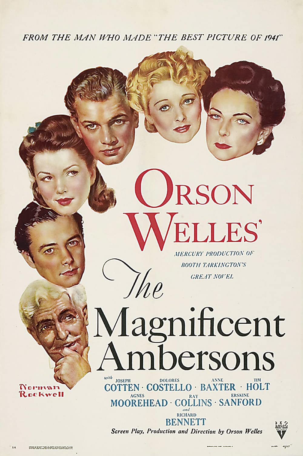 האמברסונים המופלאים - The Magnificent Ambersons - תרגום מובנה - איכות 720p - 