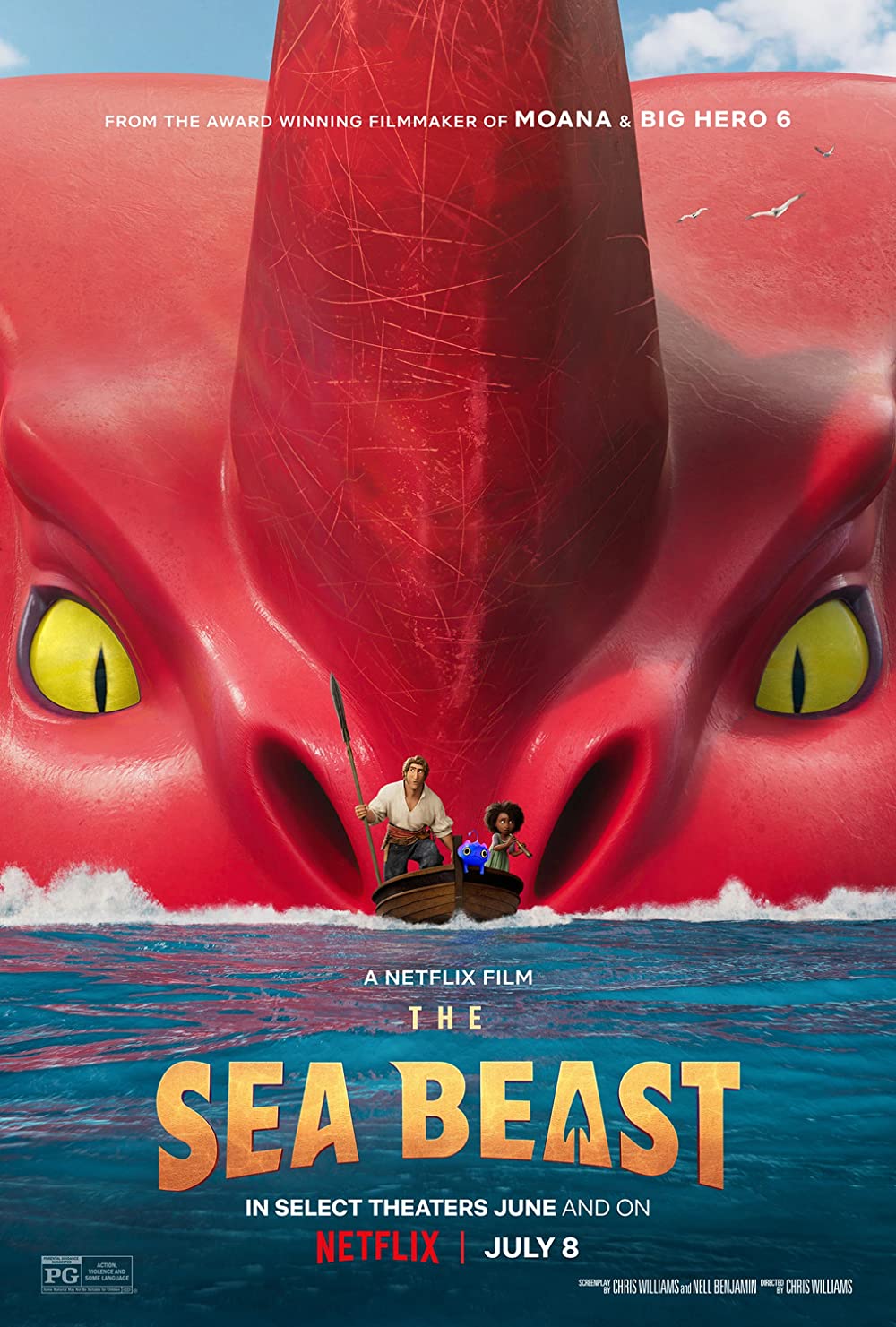 המפלצת מהים - מדובב - The Sea Beast