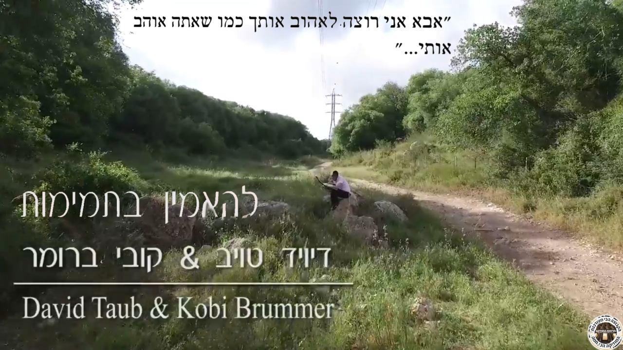 דיויד טויב וקובי ברומר - להאמין בתמימות *סינגל חדש 2016* -