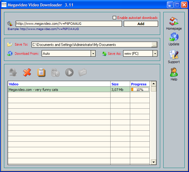  Megavideo Downloader 3.1.7 - 