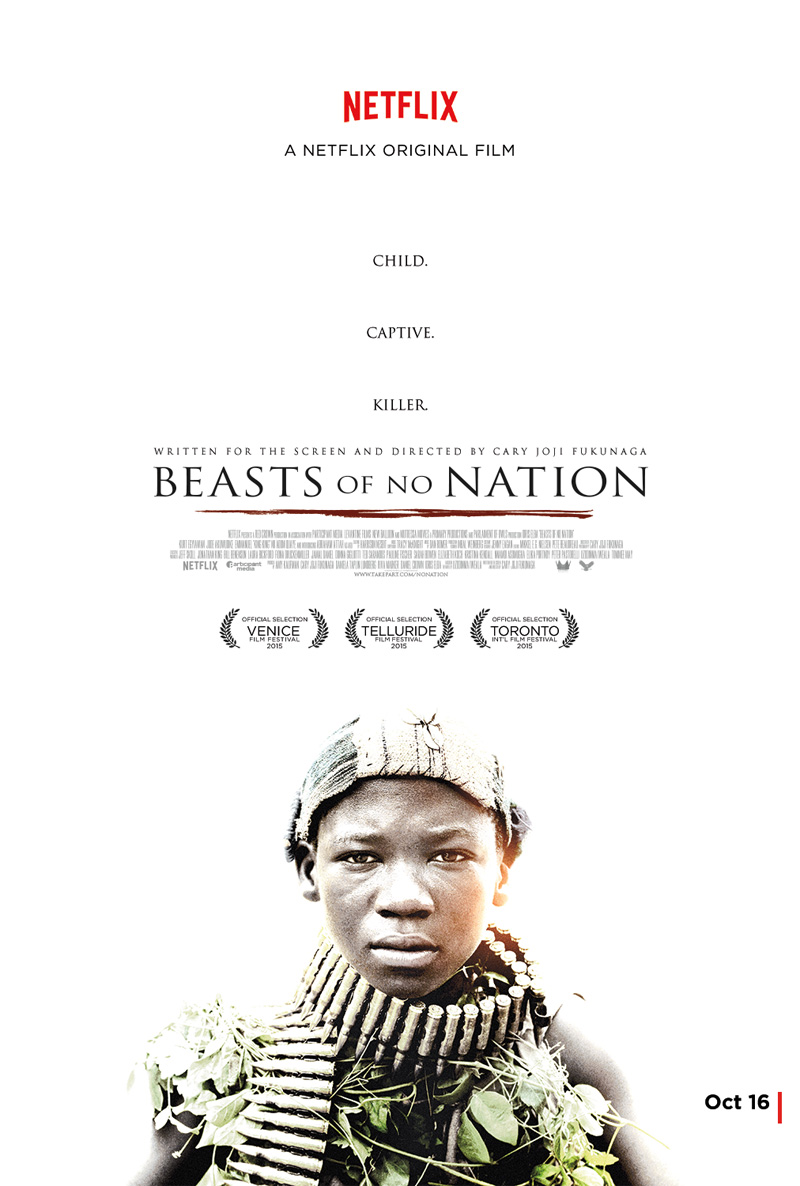 חיות ללא מדינה - Beasts of No Nation - תרגום מובנה - HDRip - 