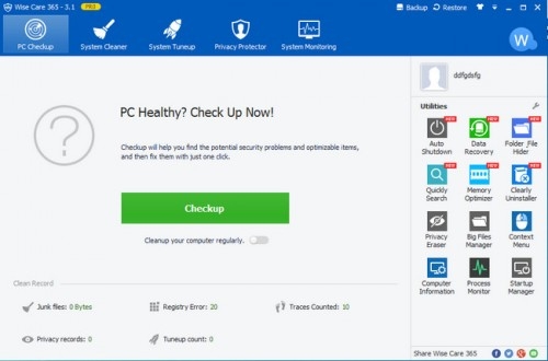  לתחזוקת המחשב Wise Care 365 Pro 3.12 Build 271 Multilingual