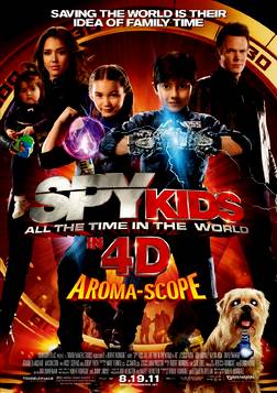 ספיי קידס 4: כל הזמן שבעולם ( 2011 ) Spy Kids: All the Time in the World in 4 DVDRip -