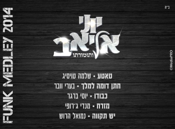 יוני אליאב - מחרוזת חתונה עם מיטב האומנים2014 -