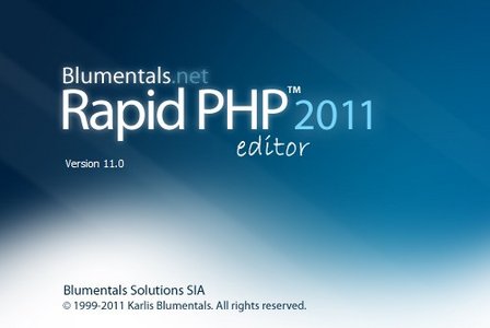 בלומנטל עורך PHP חדיש רב-לשוני נייד| Blumentals Rapid PHP 2011 11.2.1.130 Multilingual Portable - 
