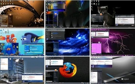 אוסף סקינים ענק עבור וינדוס XPוינדוס 7וינדוס 8 בלעדי - 