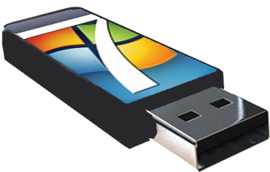 Windows7MINI USB-CD - 
