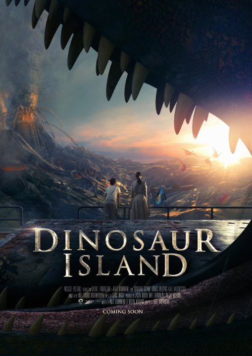 אי הדינוזאור - Dinosaur Island - תרגום מובנה BRRip - 720p AVI -