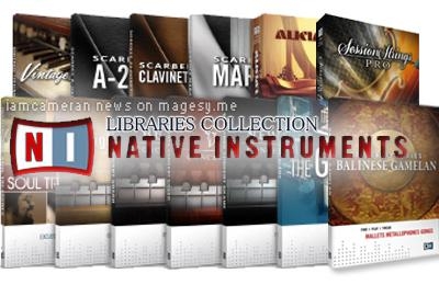 בלעדי אוסף ענקי, של כלי עזר וחומרי גלם ליצירת מוסיקה | Native Instruments Libraries Collection - 