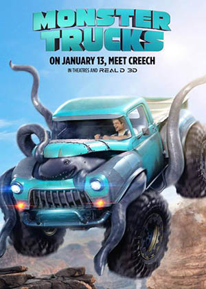 משאית מפלצת / Monster Trucks - תרגום מובנה - BDRip - 