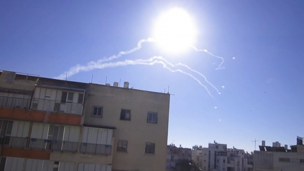 5 ירוטים של כיפת ברזל היום בבוקר - 