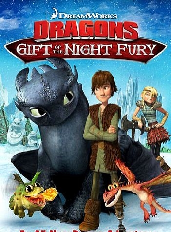 הדרקון הראשון שלי: מתנתו של זעם לילי /Dragons: Gift Of The Night Fury - DVDRIP - 