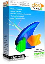 cFosSpeed 8.02 Build 1972 האצת מהירות האינטרנט שווה כניסה תוקנו הבאגים