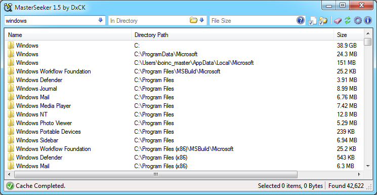 MasterSeeker 1.5-מנוע חיפוש עוצמתי -