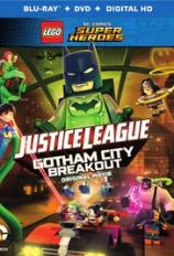 לגו צרות בגות'האם  / Lego DC Comics Superheroes: Justice League - Gotham City Breakout -  תרגום מובנה - איכות BDRip  - 