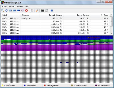בלעדי תוכנת הדפרגמנטציה [איחוי] הטובה בעולם ULTRA-DEFRAG בגרסה הכי חדשה - 
