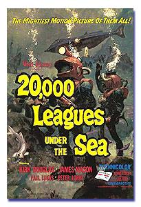 פרוייקט סרטי דיסני: 20,000 מיל מתחת למים (1954) 20,000 Leagues Under the Sea - 