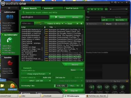 אודיאלס וואן -  להשגת מוזיקה וקליפים מן האינטרנט ללא הגבלה, גרסה בהתקנה שקטה בקליק יחידי - 