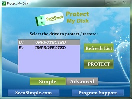 ProtectMyDisk-אנטי וירוס לאון קי -