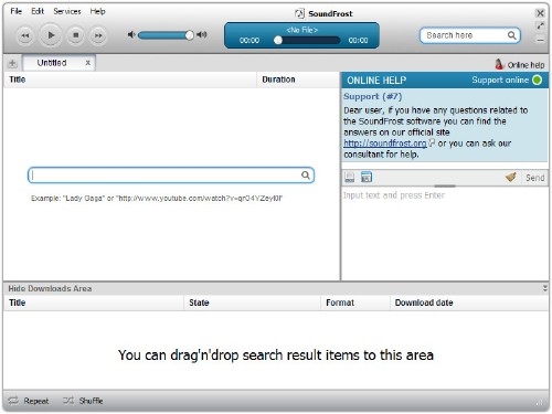 SoundFrost  שמאפשרת חופש בפורמטים שונים של מוזיקה - 