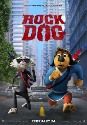 כלב מי שמנגן / Rock Dog - תרגום מובנה - BDRip - 