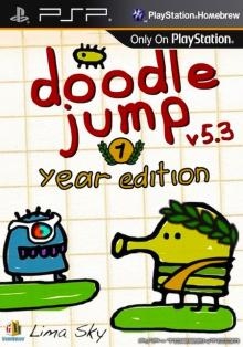 דודל גאמפ ל PSP גרסה 5.3 | Doodle Jump P5P v5.3 - 