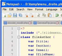 notepad++ תוכנות לבניית אתרים