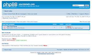 מערכת פורומים phpbb בעברית - 