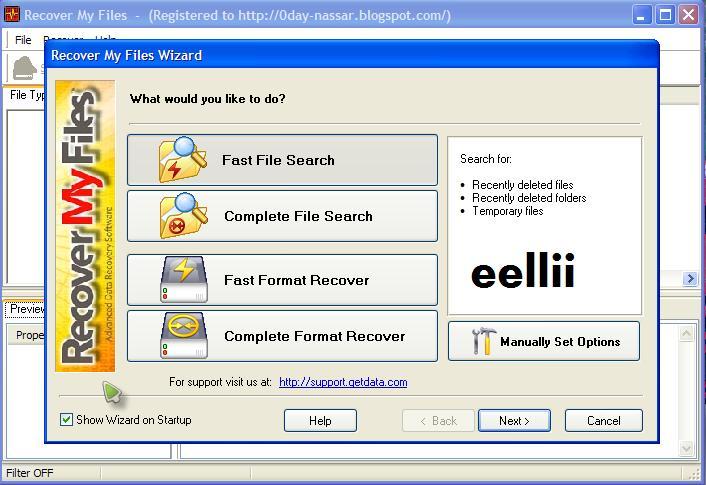  Recover My Files\שיחזור קבצים