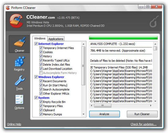 CCleaner 2.20.920 - 
