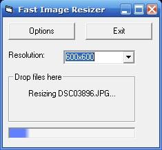 מקטין תמונות במהירות Fast Image Res - 
