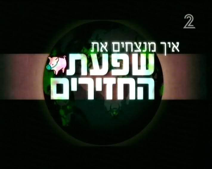 איך נזהרים משפעת החזירים - 