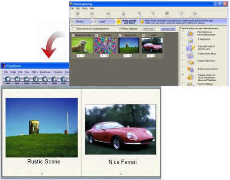 flip albumאלבום תמונות מרהיב - 