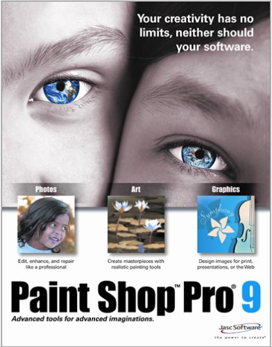 Paint Shop Pro 9 - תוכנת גראפיקה   - 