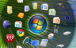 שולחן עבודה עגול - Circle Dock  - 