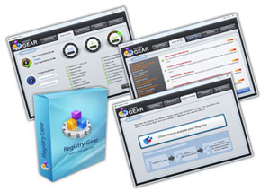 Registry Gear 2 -ניקוי ערכי רישום