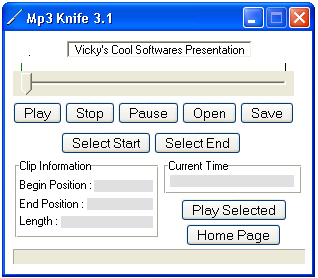MP3 Knife - חיתוך קבצי מוזיקה - 