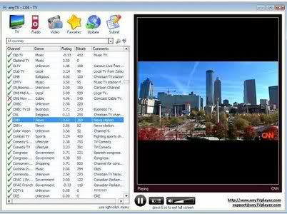 AnyTV PRO 2010| צפיה במחשב בערוצי לווין מכל העולם - 