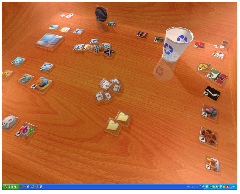 שולחן עבודה מציאותי 