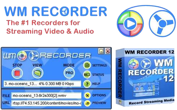 WM Recorder 14.4 - הקלטת סרט בשניות  - 