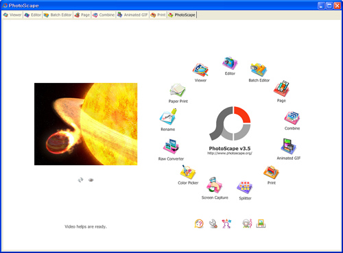 עיבוד תמונות - Photoscape 3.5